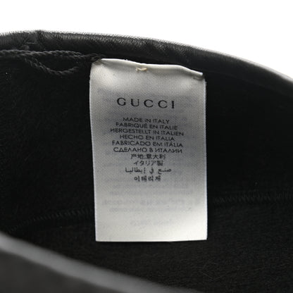 Gucci Felt Embroidered GG Patch Beret Hat L Black 8 of 8