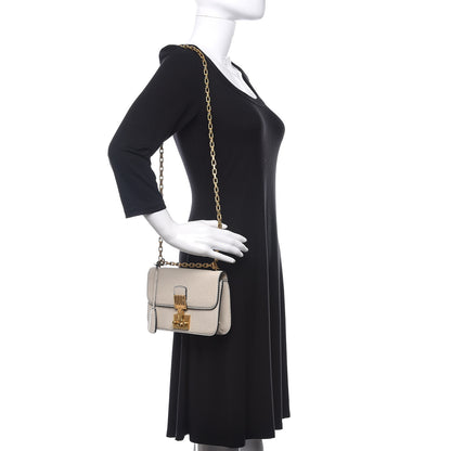 Christian Dior Canyon Grained Lambskin Small Dioraddict Flap Bag Ivory 2 of 12