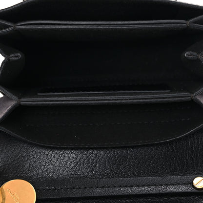 Givenchy Goatskin Suede Mini GV3 Shoulder Bag Black 4 of 8
