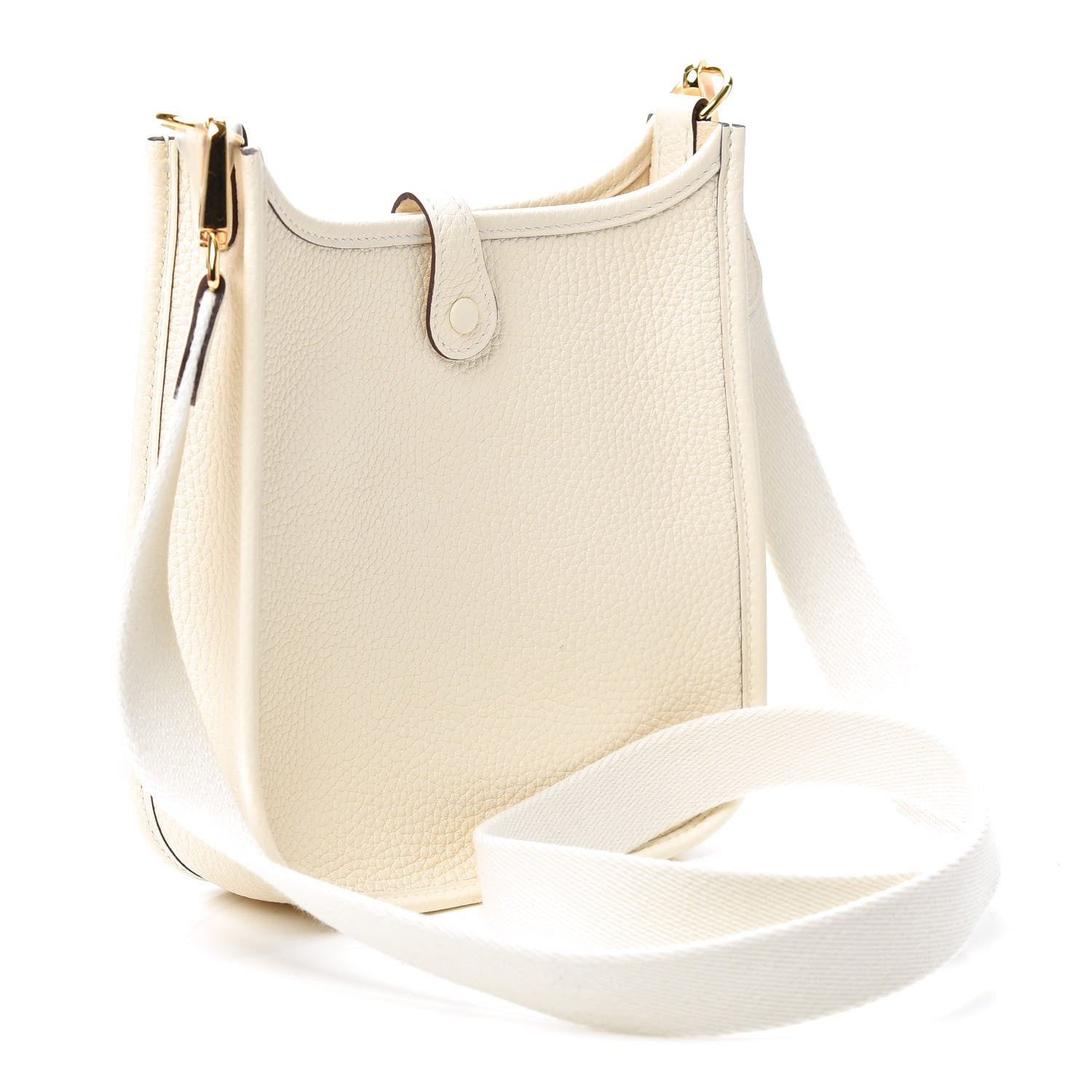 Hermes Taurillon Clemence Amazone Evelyne TPM Nata Craie 3 of 9