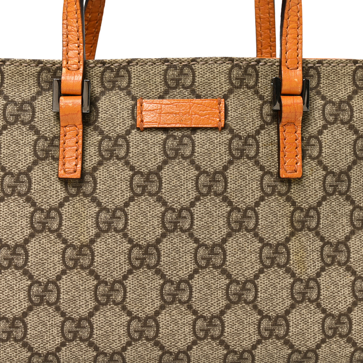 Gucci GG Monogram Pochette Orange 8 of 10