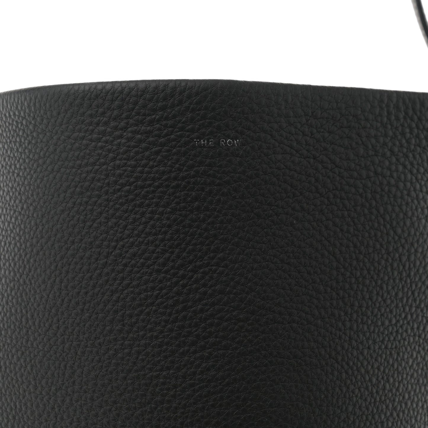 Grained Calfskin Medium N/S Park Tote Black