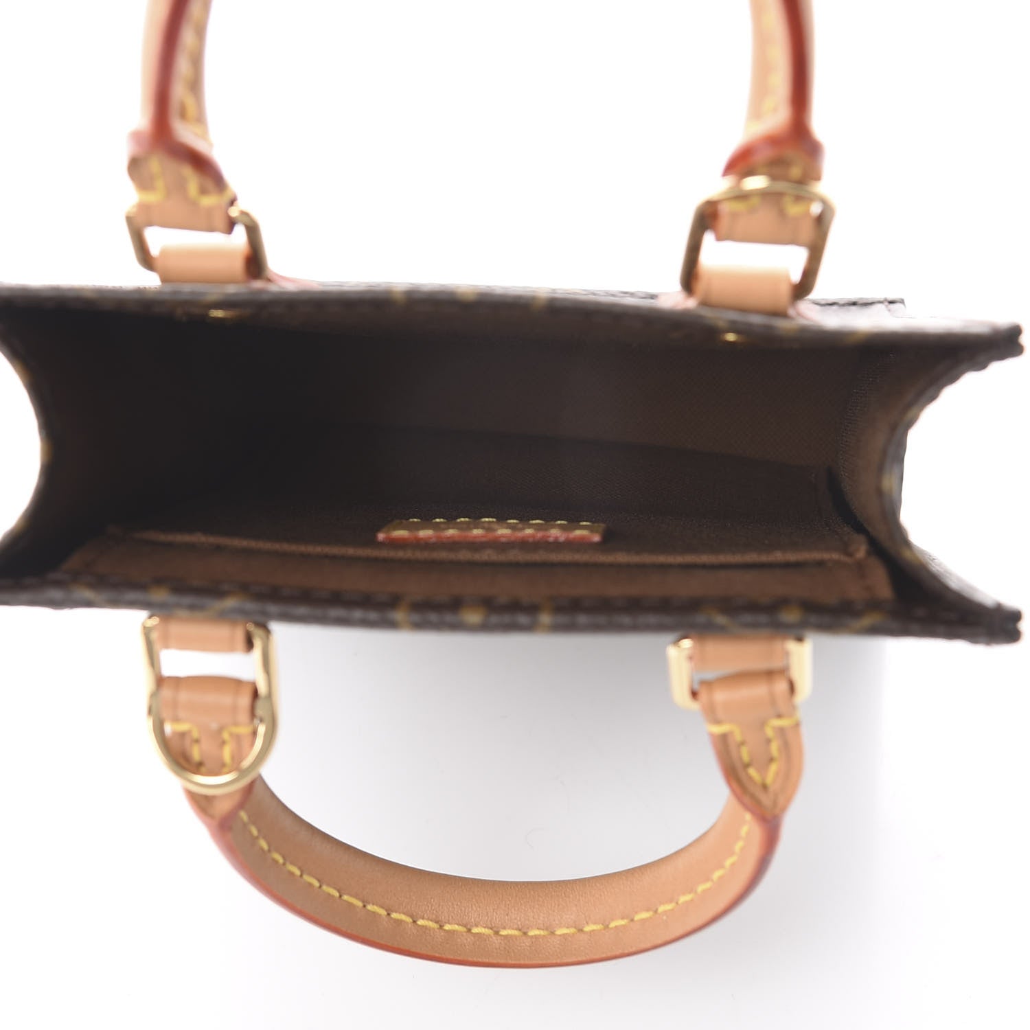 Louis Vuitton Monogram Petit Sac Plat 4 of 8