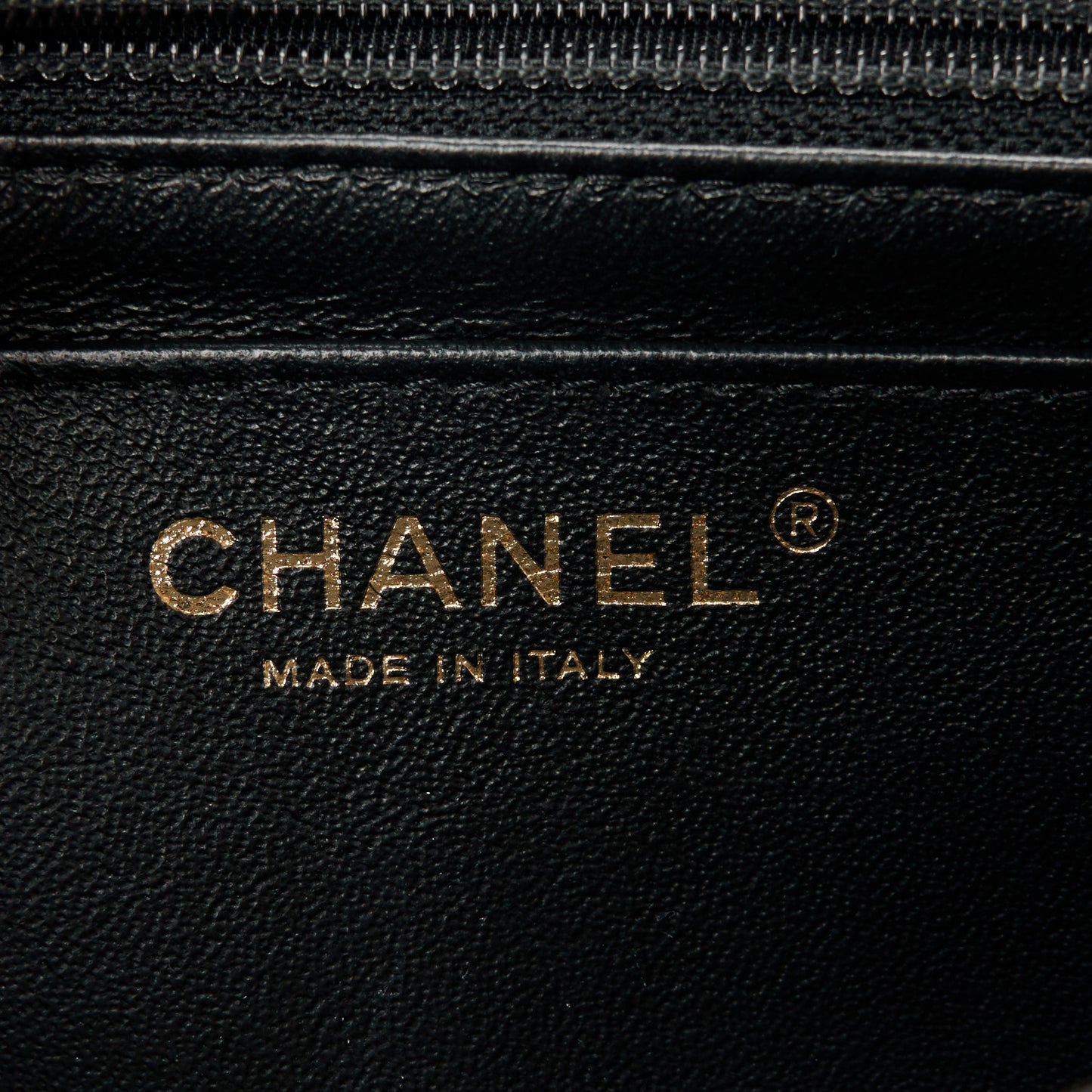 Caviar Quilted Mini Rectangular Flap Black