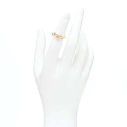 Tiffany 18K Yellow Gold Diamond Small Knot Ring 45 3.5 2 of 5