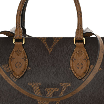 Louis Vuitton Reverse Monogram Giant Onthego MM 7 of 9