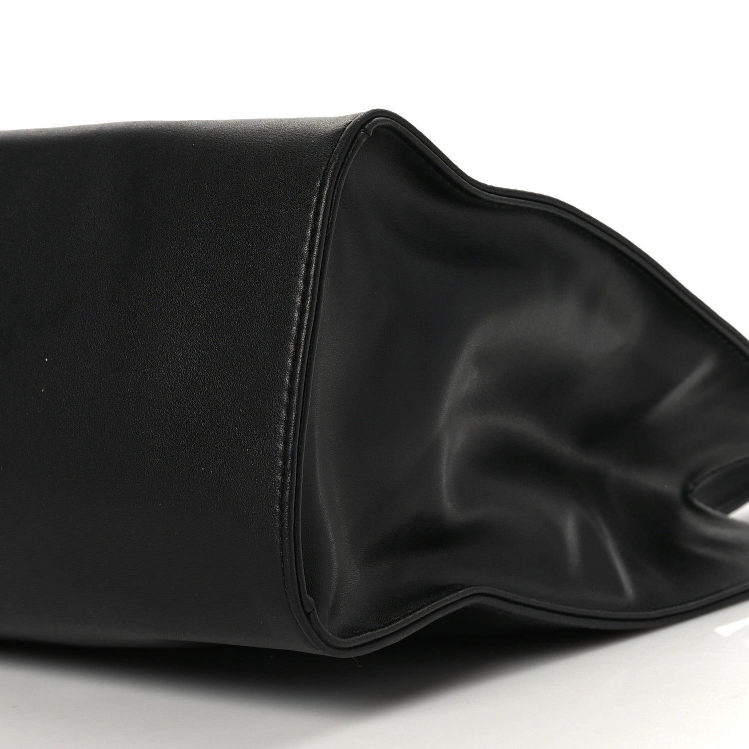 Telfar Vegan Leather Medium Shopping Bag Black 8 of 8