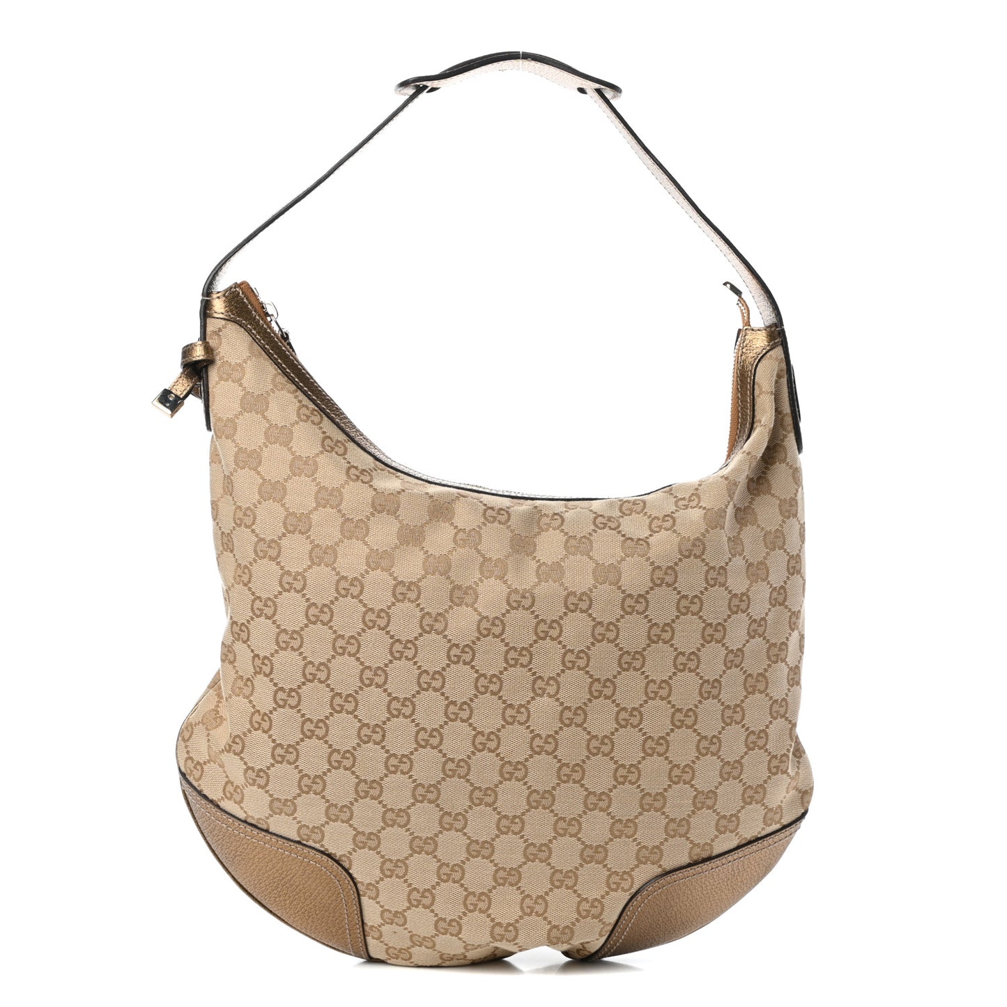 Monogram Princy Hobo Metallic Bronze
