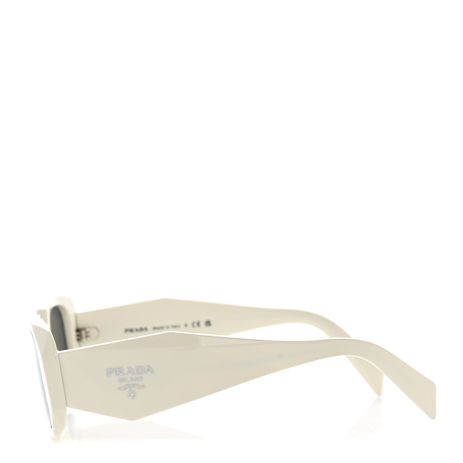 Prada Acetate Symbole Sunglasses SPR 17W White 1851734 – FASHIONPHILE