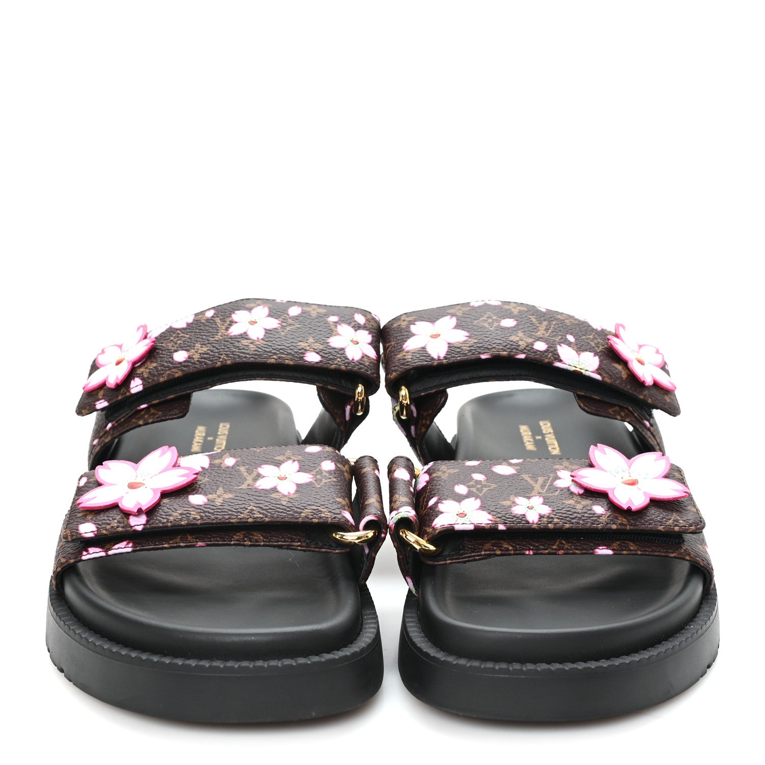 Louis Vuitton LV X TM Monogram LV Sunset Flat Comfort Mule 35 Sakura Brown 3 of 9