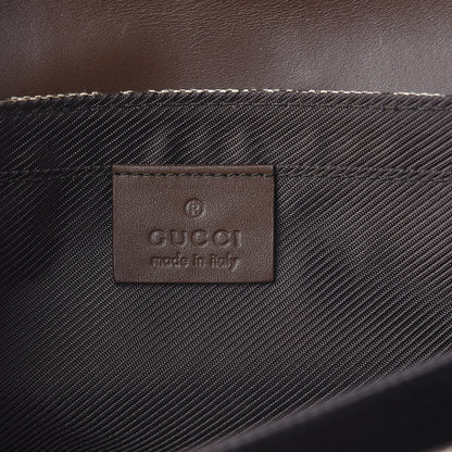 Gucci Monogram Pochette Flap Brown 5 of 8