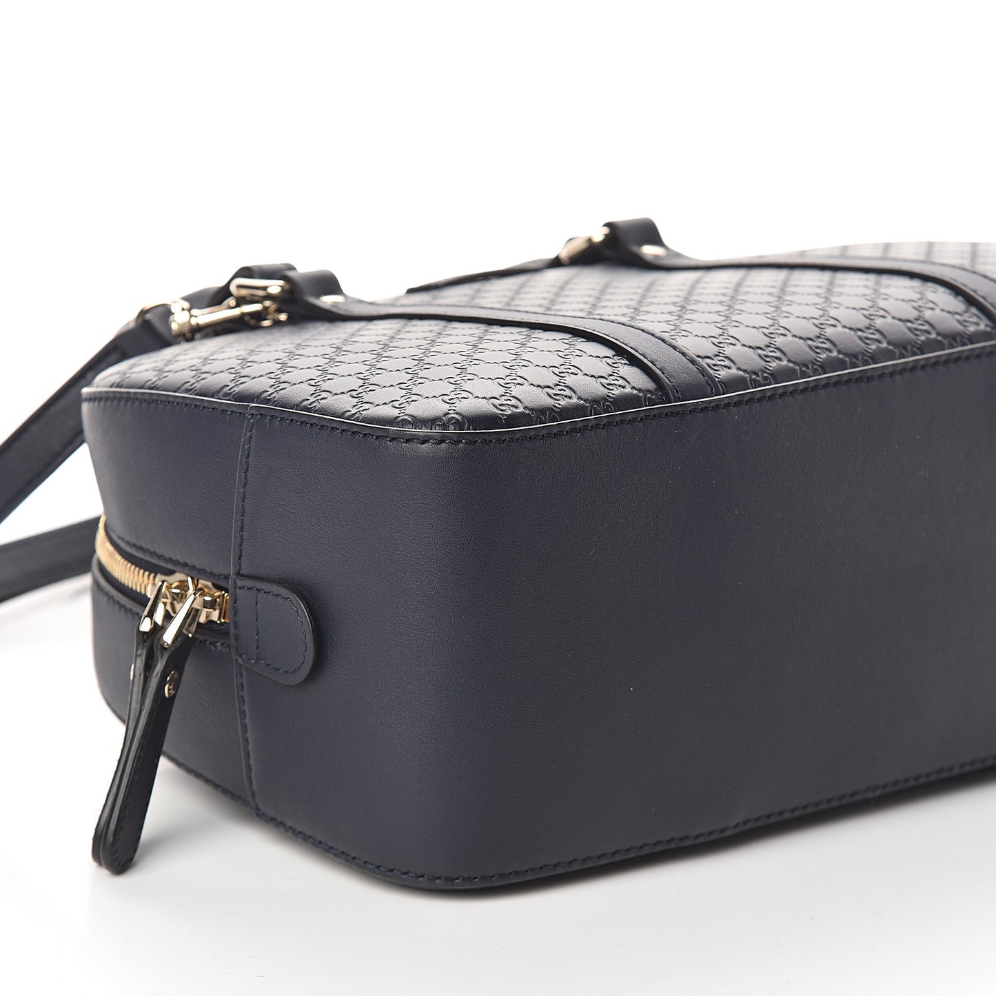 Microguccissima Medium Crossbody Bag Blue