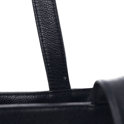Chanel Caviar Shopping Tote Navy 15 of 18