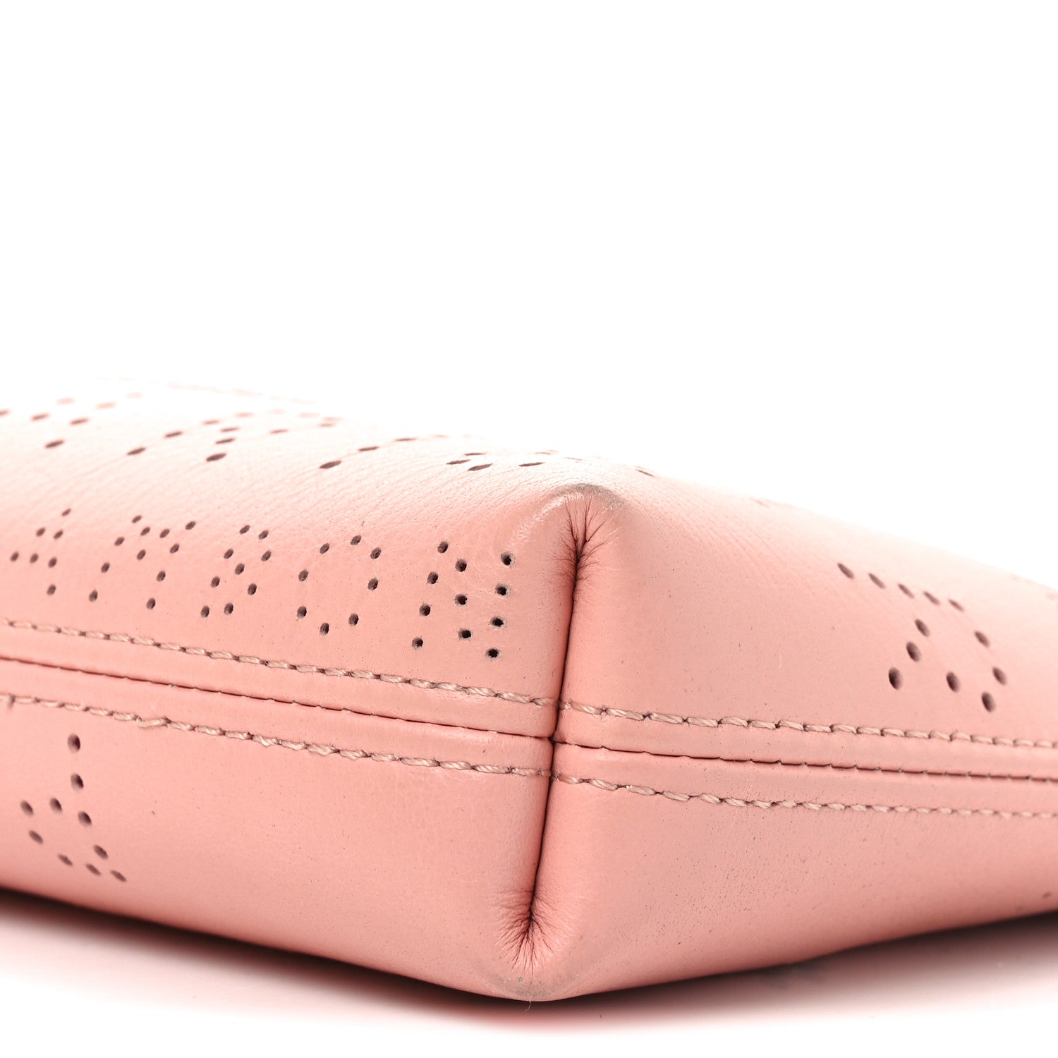 Chanel Calfskin Eyelets Clutch Pink 9 of 10