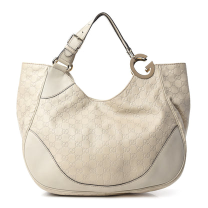 Gucci Guccissima Charlotte Tote Off White 1 of 12