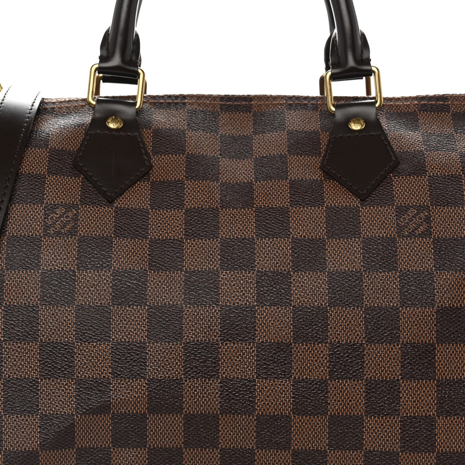 Louis Vuitton Damier Ebene Speedy Bandouliere 30 8 of 10