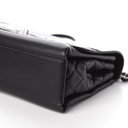 Chanel Calfskin Jumbo Tramezzo Flap Black 10 of 15