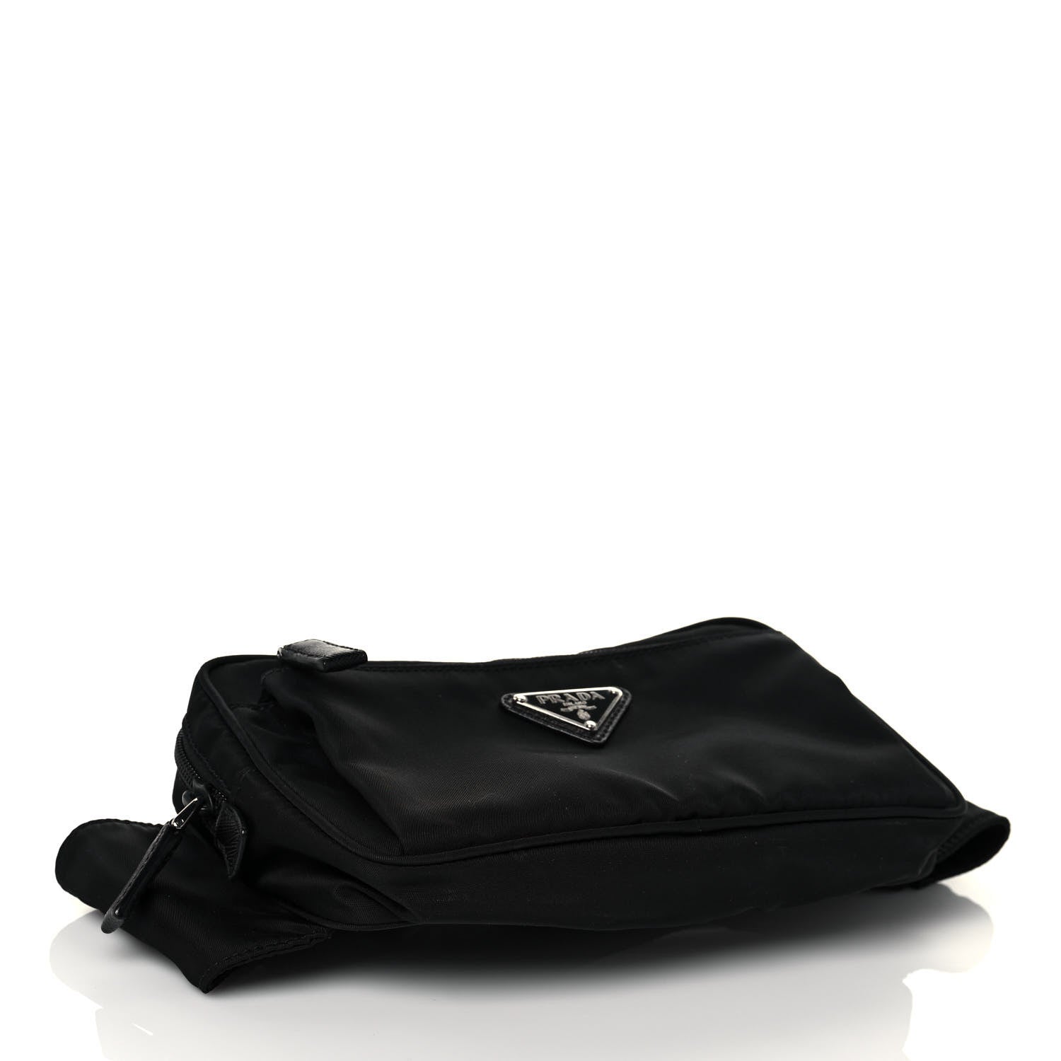 Prada Tessuto Nylon Belt Bag Black 4 of 12