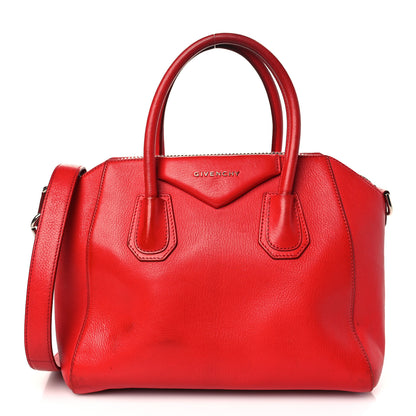 Givenchy Sugar Goatskin Medium Antigona Red 1 of 17