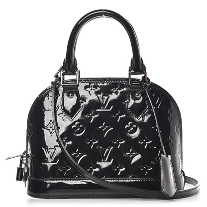 Louis Vuitton Vernis Alma BB Noir Magnetique 1 of 10