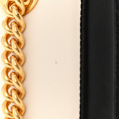 Fendi Nappa Apolo Bi-Color Chain Baguette Uovo Black 12 of 14
