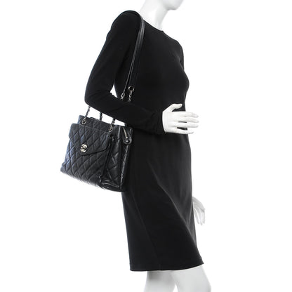 Chanel Caviar Quilted Flap Shoulder Bag Black 2 of 14