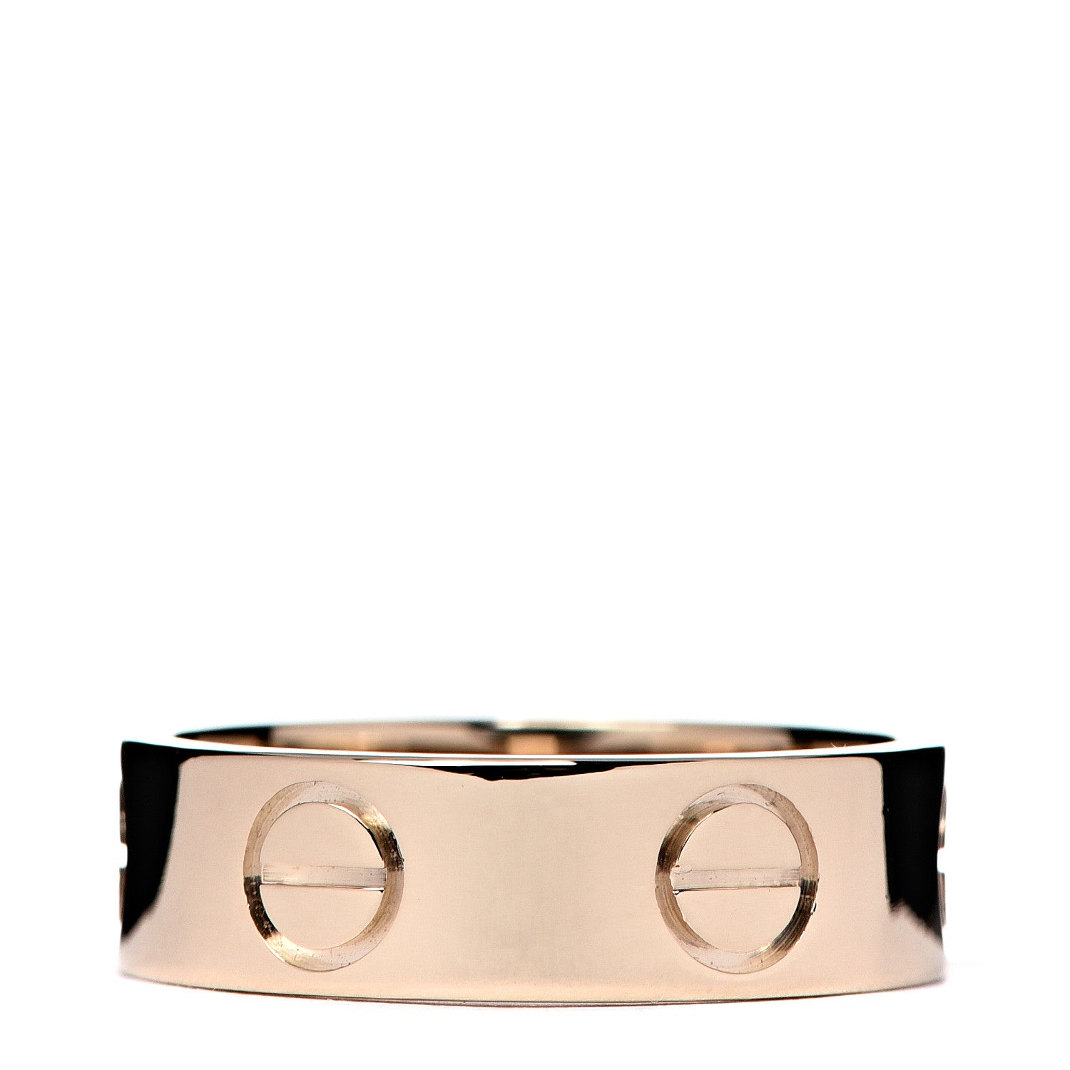 Cartier 18K Yellow Gold 5.5mm LOVE Ring 55 7.25 2 of 3