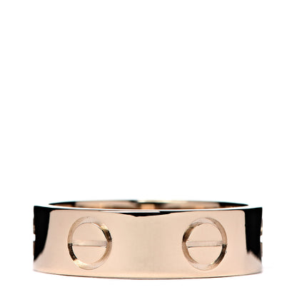 Cartier 18K Yellow Gold 5.5mm LOVE Ring 55 7.25 2 of 3