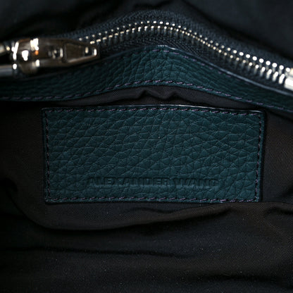 Alexander Wang Pebbled Lambskin Mini Rockie Dark Argon Silver Hardware 5 of 8
