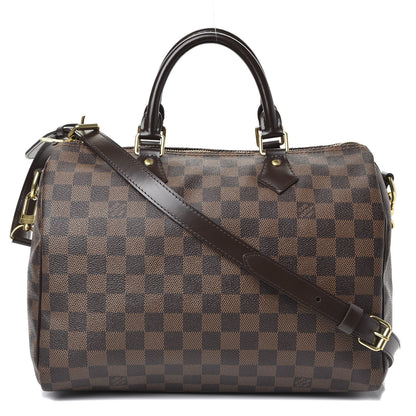 Louis Vuitton Damier Ebene Speedy Bandouliere 30 1 of 9