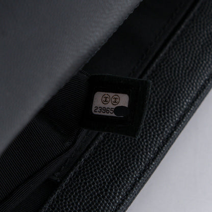 Chanel Caviar Quilted New Medium Boy Flap Black 7 of 7