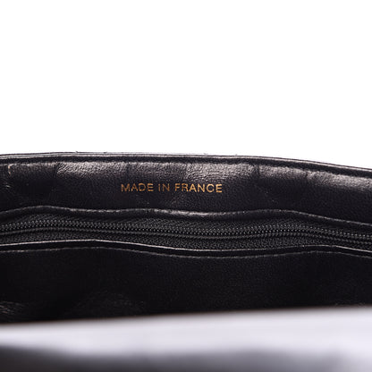 Chanel Lambskin Quilted Jumbo Double Sided Flap Black 6 of 21