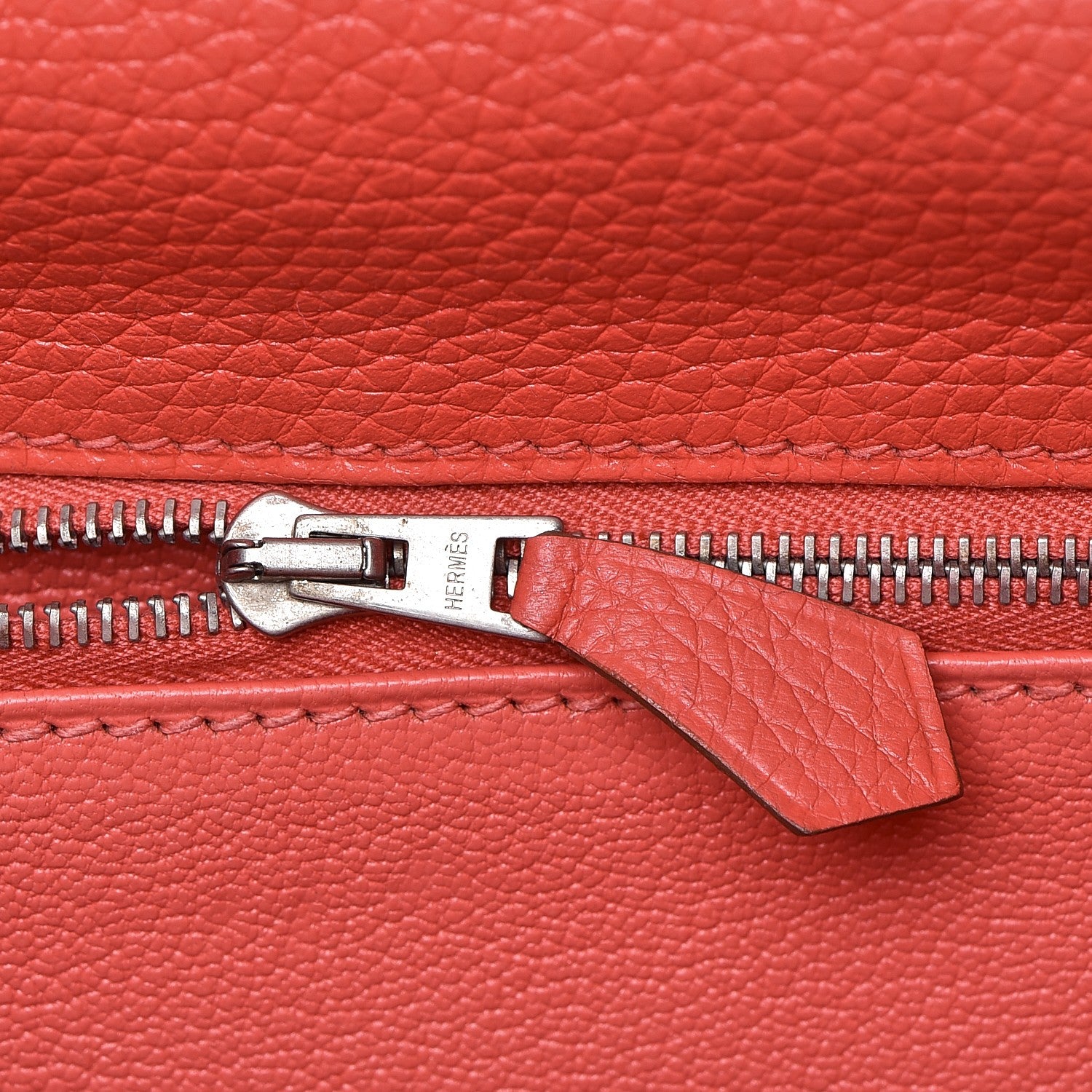 Hermes Togo Kelly Retourne 35 Geranium 15 of 36