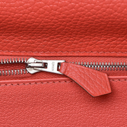 Hermes Togo Kelly Retourne 35 Geranium 15 of 36