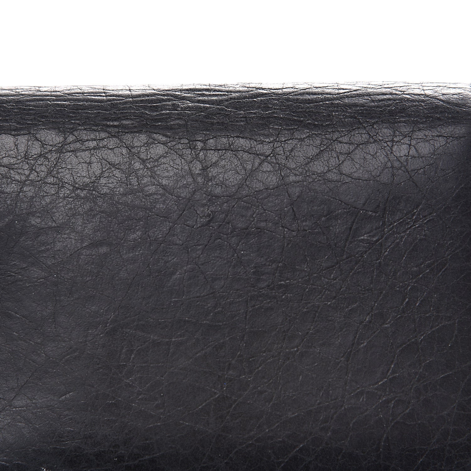 Balenciaga Agneau Classic Silver Hardware Money Wallet Black 10 of 12