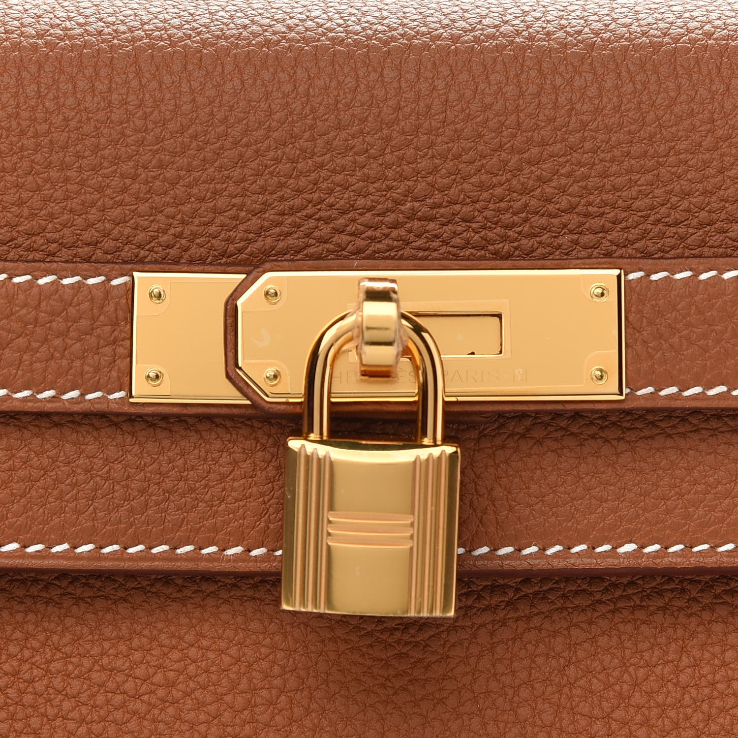 Hermes Togo Kelly Retourne 28 Gold 7 of 10