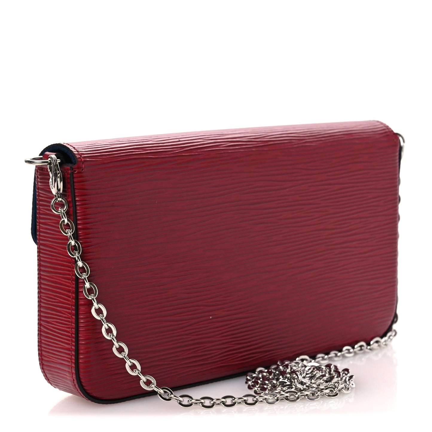Epi Pochette Felicie Cherry Berry