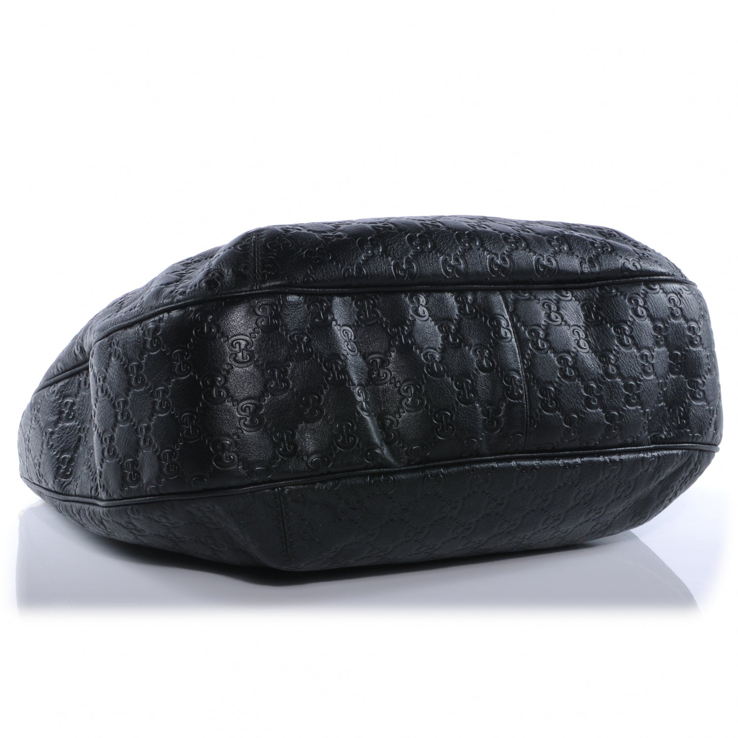 Gucci Guccissima New Ladies Web Hobo Black 4 of 7