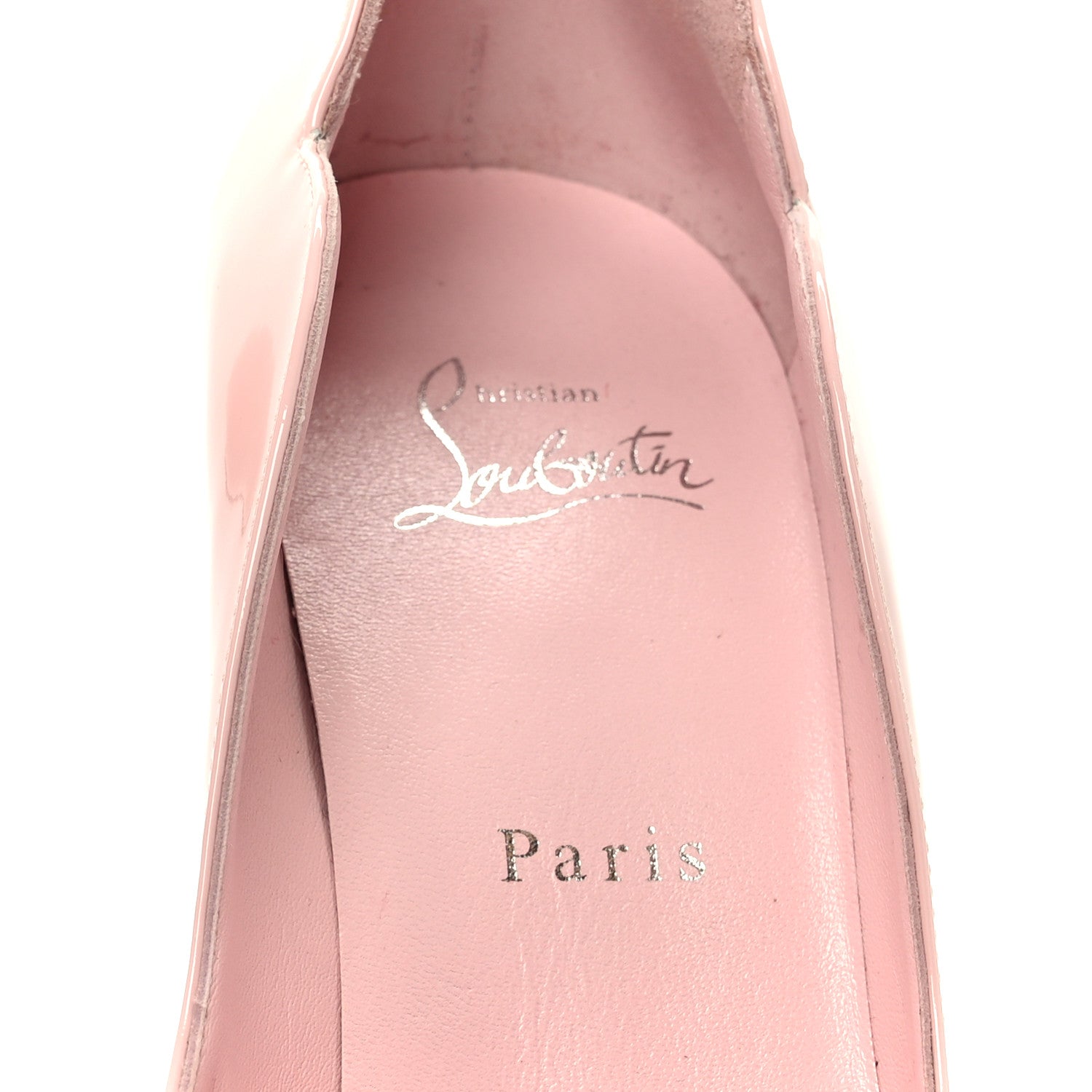 Christian Louboutin Patent Hot Chick 100 Pumps 39 Rosy 7 of 9