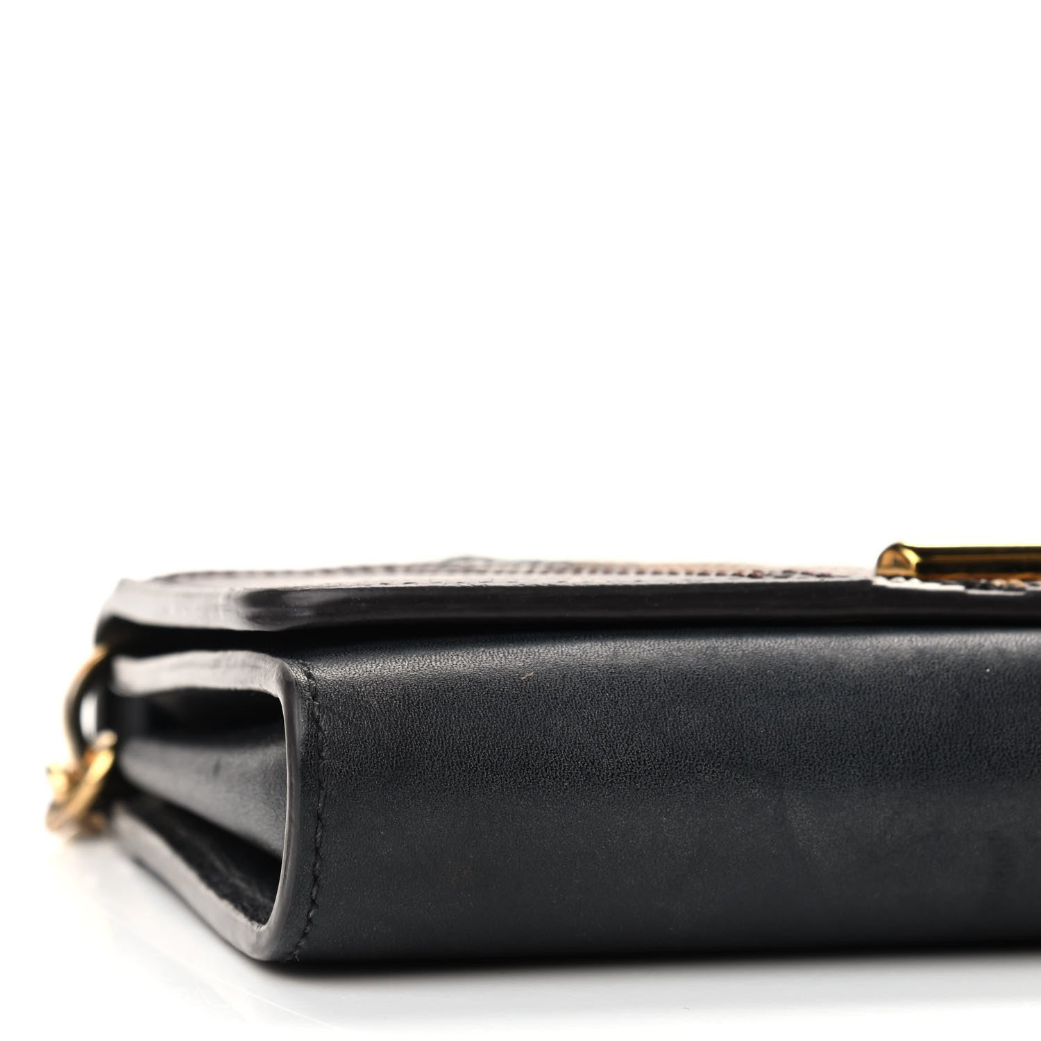 Louis Vuitton Veau Satin Monogram Twist Chain Wallet 6 of 10