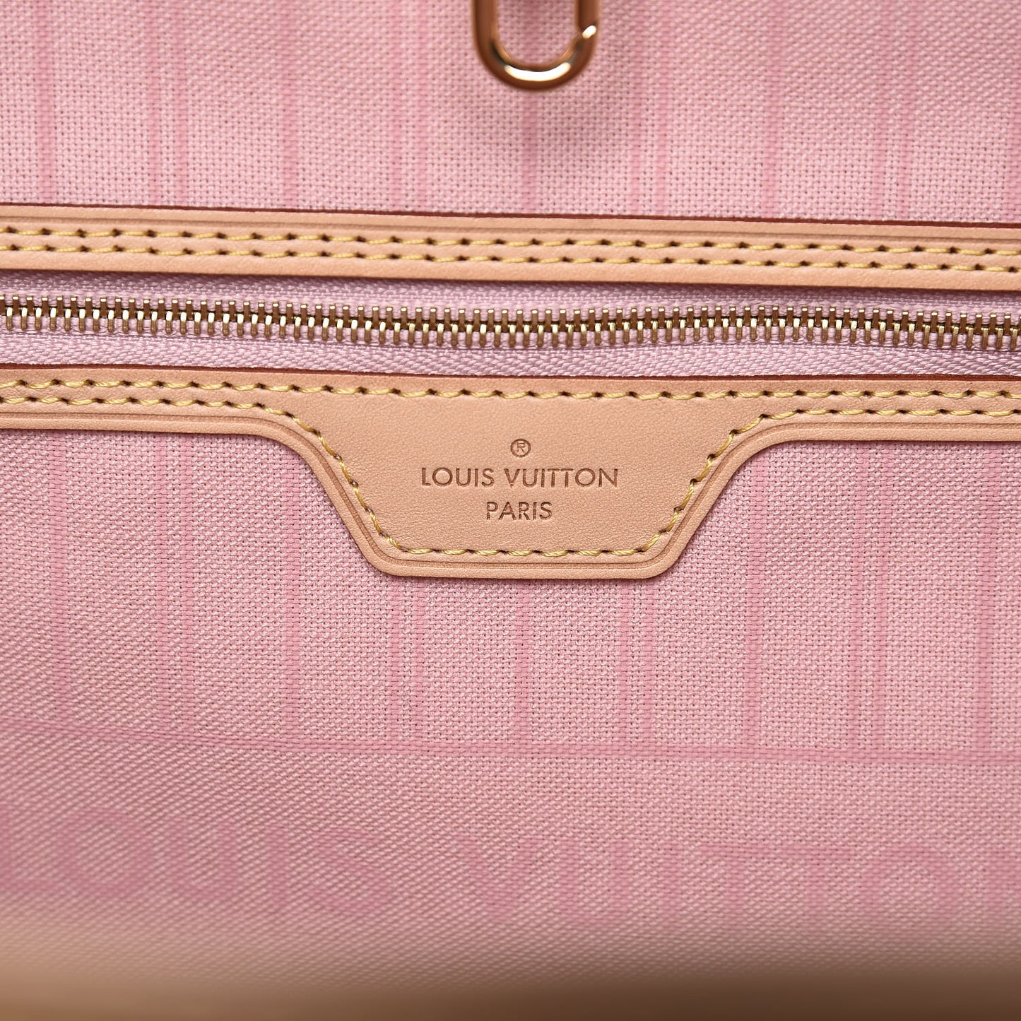 Damier Azur Neo Neverfull MM Rose Ballerine