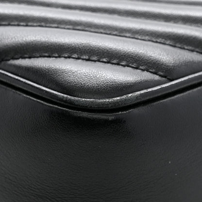 Saint Laurent Calfskin Matelasse Monogram Lou Camera Bag Black 14 of 14