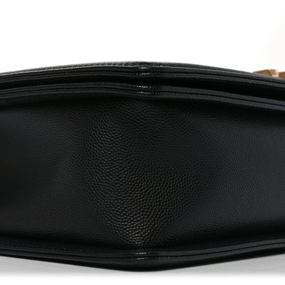 Chanel Caviar Quilted New Medium Boy Flap Black 8 of 10
