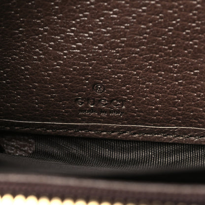 Gucci GG Supreme Monogram Web Ophidia Zip Around Wallet Brown 6 of 8