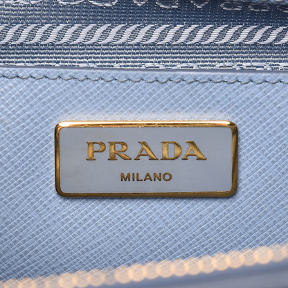Prada Saffiano Medium Galleria Double Zip Tote Astrale 6 of 10