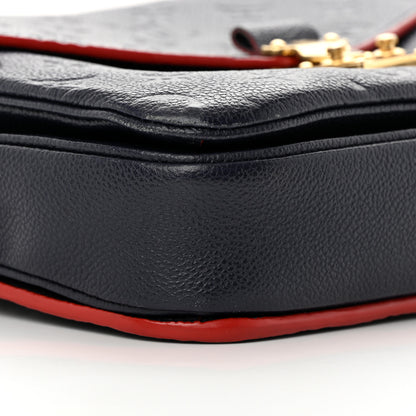 Louis Vuitton Empreinte Pochette Metis Marine Rouge 8 of 18