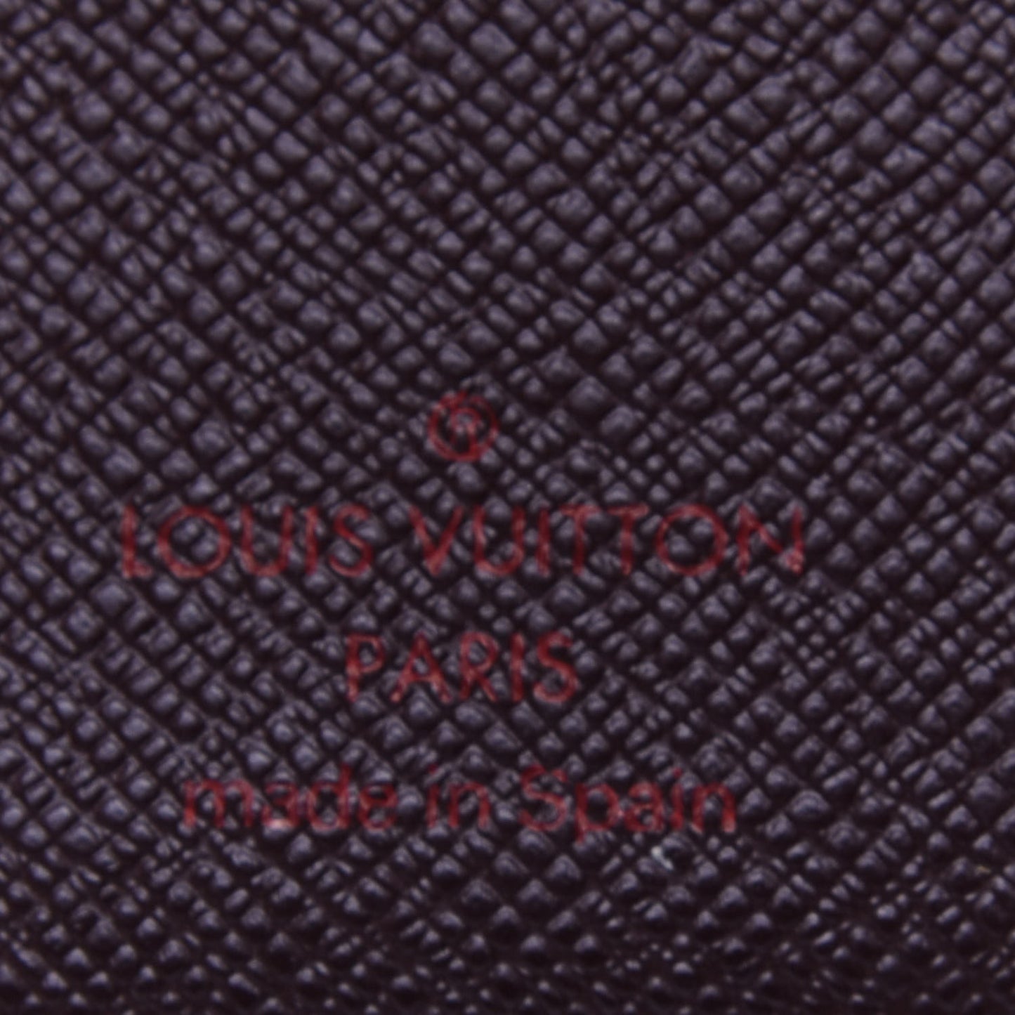 Damier Ebene Small Ring Agenda Cover