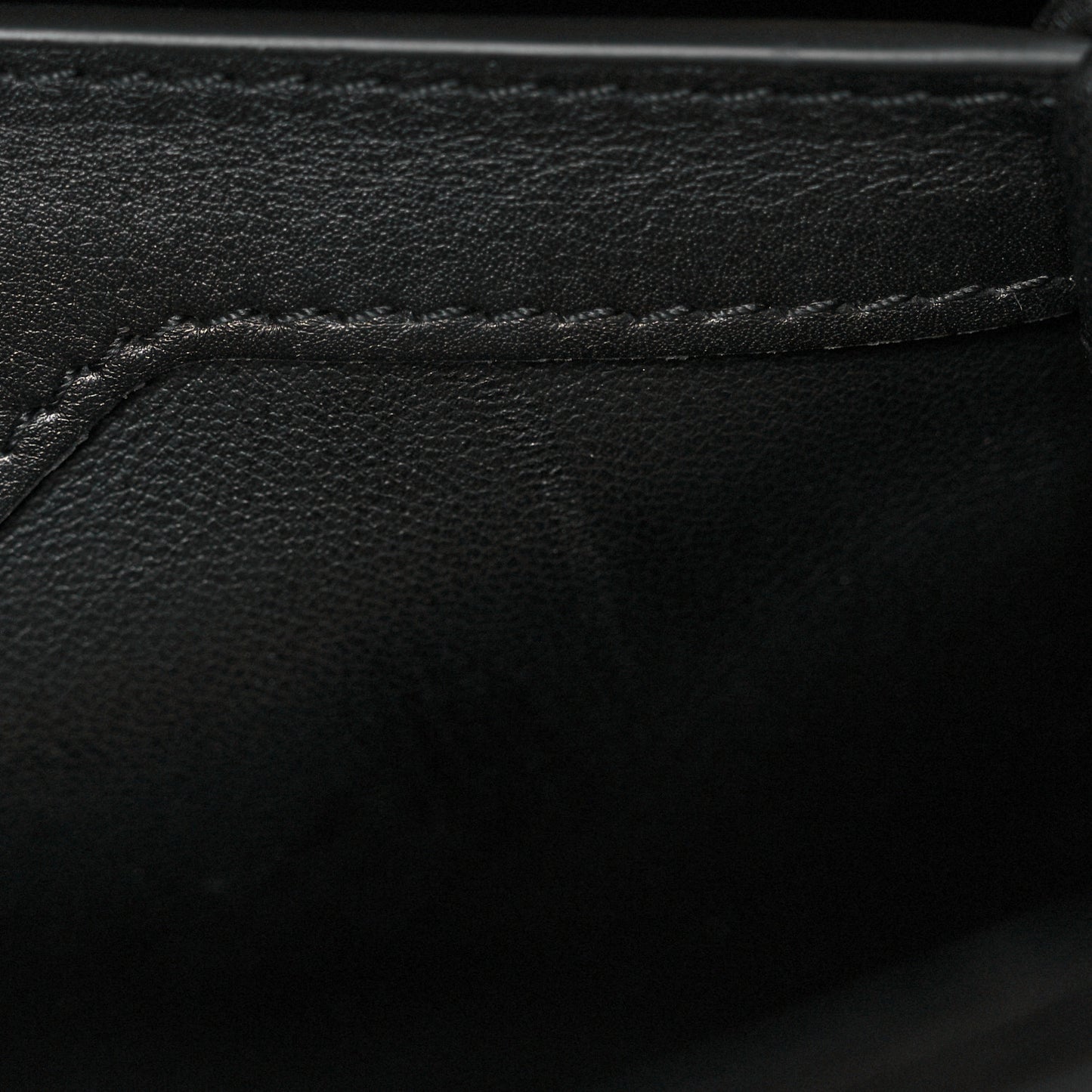 Lambskin Damier Quilt Capucines BB Matte Black
