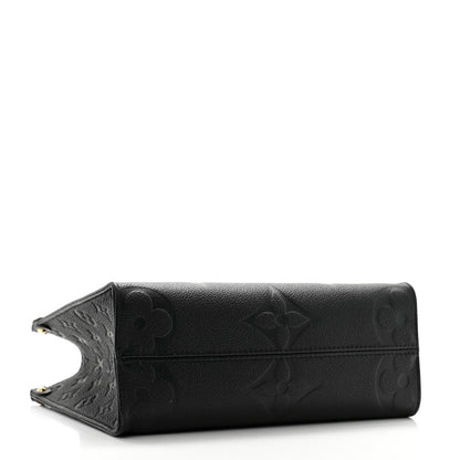Louis Vuitton Empreinte Monogram Giant Onthego PM Black 4 of 10