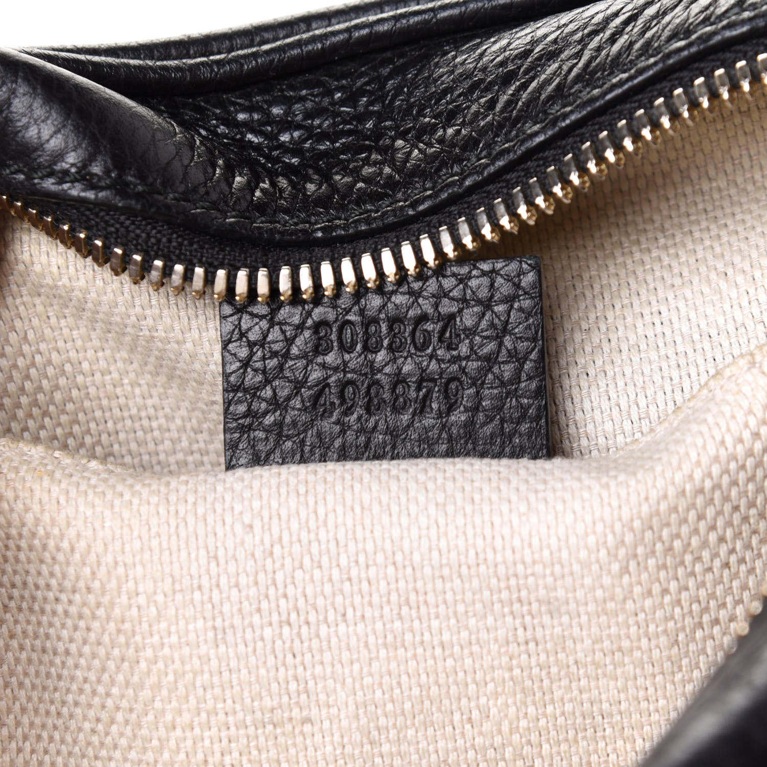 Gucci Pebbled Calfskin Small Soho Disco Bag Black 6 of 6